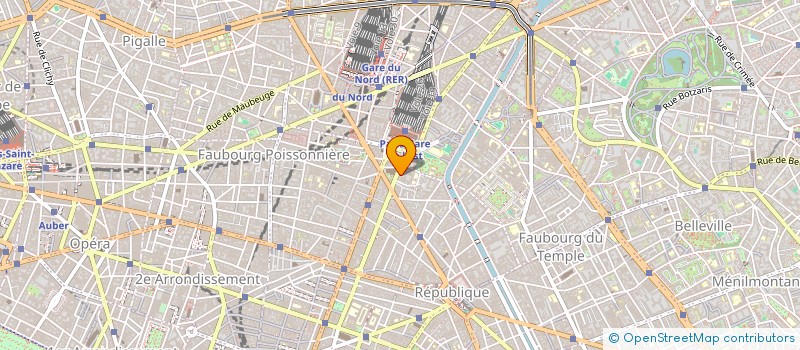 localisation de l'entreprise SYND.COPR. DU 134 RUE DU FAUBOURG SAINT  PARIS