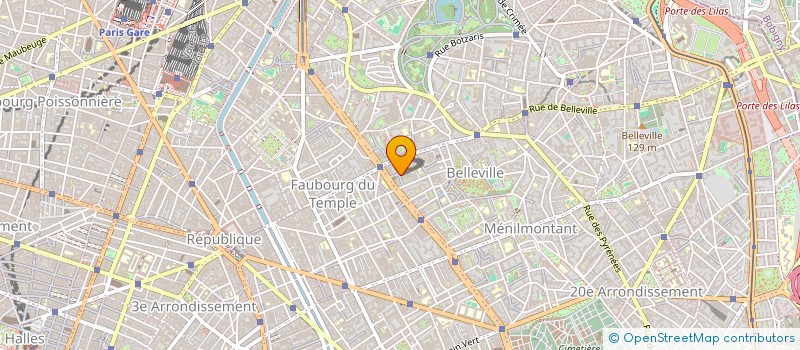 localisation de l'entreprise SYND.COPR. DU 14 16 RUE DENOYEZ 75020 PA  PARIS