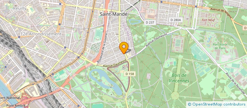 localisation de l'entreprise SYND COPR DU 14 AV HERBILLON 94 SAINT MA à SAINT-MANDE