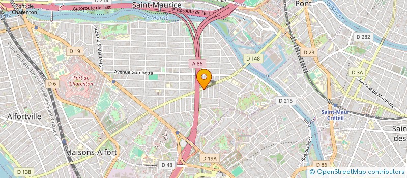 localisation de l'entreprise SYND.COPR. DU 14 RUE DE BORDEAUX 94 MAIS à MAISONS-ALFORT