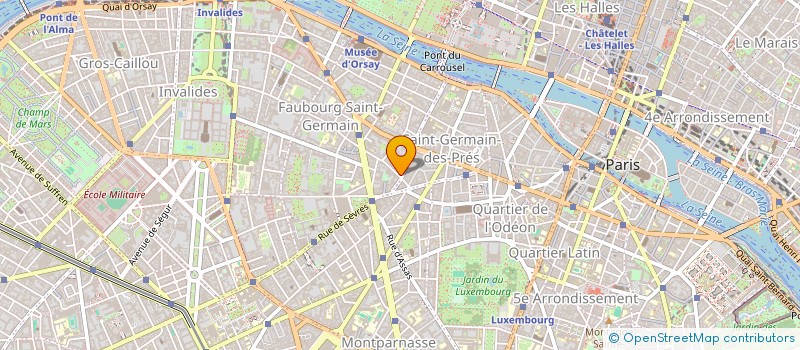 localisation de l'entreprise SYND.COPR. DU 14 RUE DE GRENELLE 75007 P  PARIS