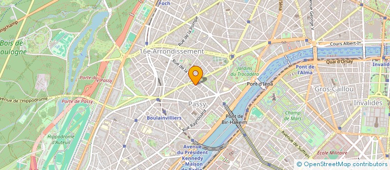 localisation de l'entreprise SYND.COPR. DU 14 RUE DE L'ECOLE POLYTECH  PARIS