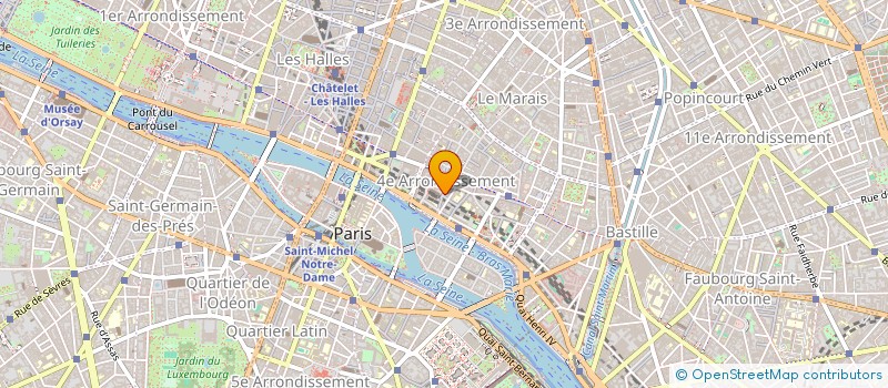 localisation de l'entreprise SYND.COPR. DU 14 RUE DES BARRES REP PAR  PARIS