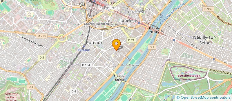 localisation de l'entreprise SYND COPR DU 14 RUE DES PAVILLONS à PUTEAUX