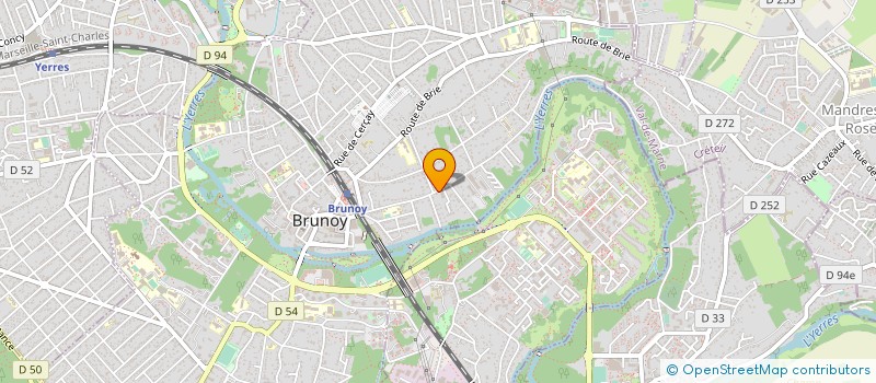 localisation de l'entreprise SYND COPR DU 14 RUE DES VALLEES à BRUNOY