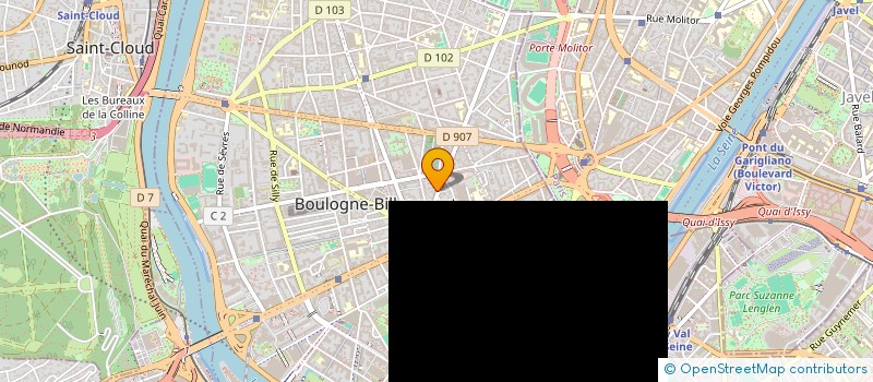 localisation de l'entreprise SYND COPR DU 14 RUE FESSART 92 BOULOGNE à BOULOGNE-BILLANCOURT