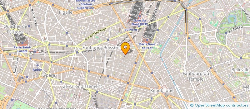 localisation de l'entreprise SYND.COPR. DU 14 RUE MARTEL     75010 PA  PARIS