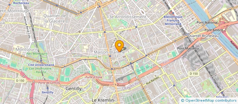 localisation de l'entreprise SYND COPR DU 14 RUE PHILIBERT   LUCOT 75  PARIS