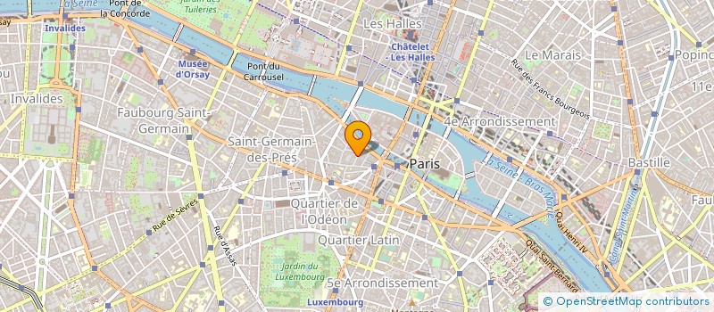 localisation de l'entreprise SYND COPR DU 14 RUE SEGUIER 75006 PARIS  PARIS
