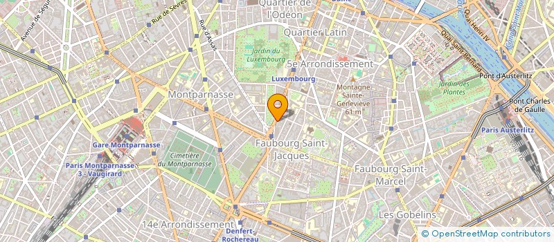 localisation de l'entreprise SYND.COPR. DU 141 BD ST MICHEL  PARIS 5  PARIS