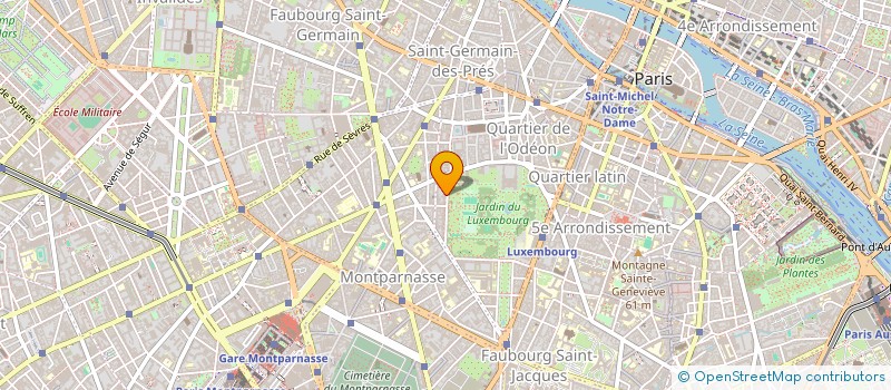 localisation de l'entreprise SYND.COPR. DU 142 BD DU         MONTPARN  PARIS