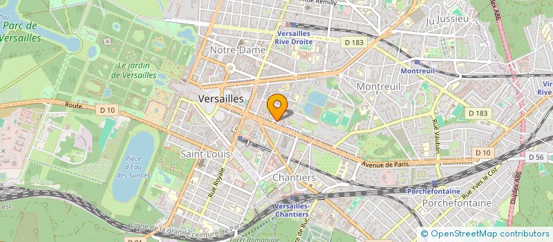 localisation de l'entreprise SYND COPR DU 15 17 AV DE PARIS 78 VERSAI à VERSAILLES