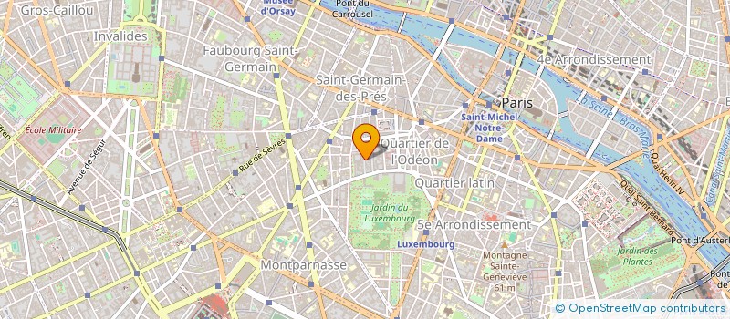 localisation de l'entreprise SYND COPR DU 15 RUE DAUPHINE    75006 PA  PARIS