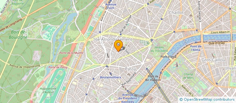 localisation de l'entreprise SYND.COPR. DU 15 RUE DESBORDES  VALMORE  PARIS