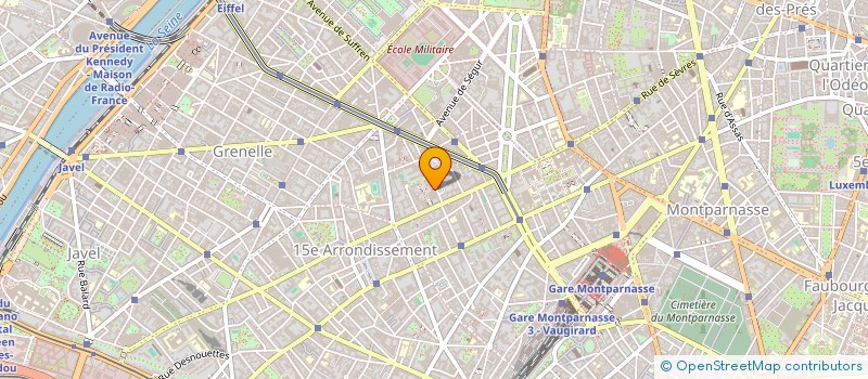 localisation de l'entreprise SYND COPR DU 15 RUE JACQUIER    75014 PA  PARIS