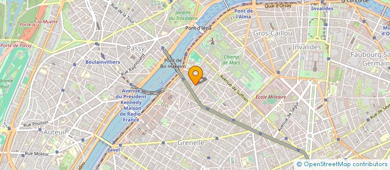 localisation de l'entreprise SYND.COPR. DU 15 RUE SAINT SAENS 75015 P  PARIS