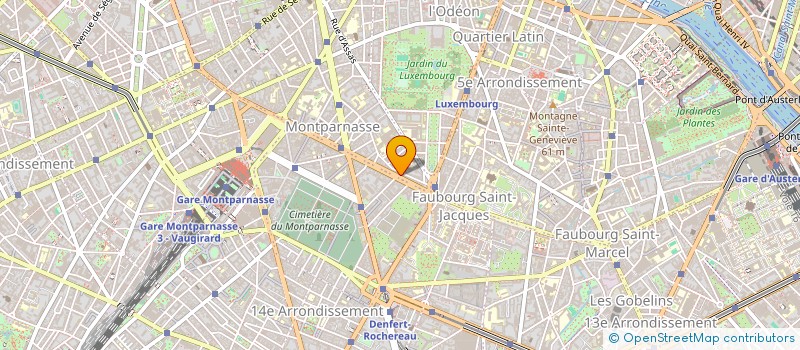 localisation de l'entreprise SYND.COPR. DU 151 BD DU         MONTPARN  PARIS