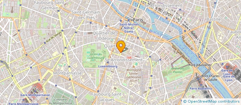 localisation de l'entreprise SYND.COPR. DU 158 RUE ST JACQUES PARIS R  PARIS