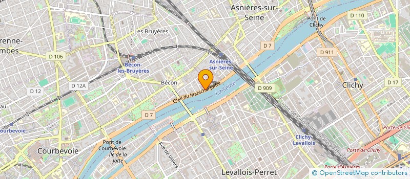 localisation de l'entreprise SYND.COPR. DU 16 AV DE BRETEUIL 75007 PA à COURBEVOIE