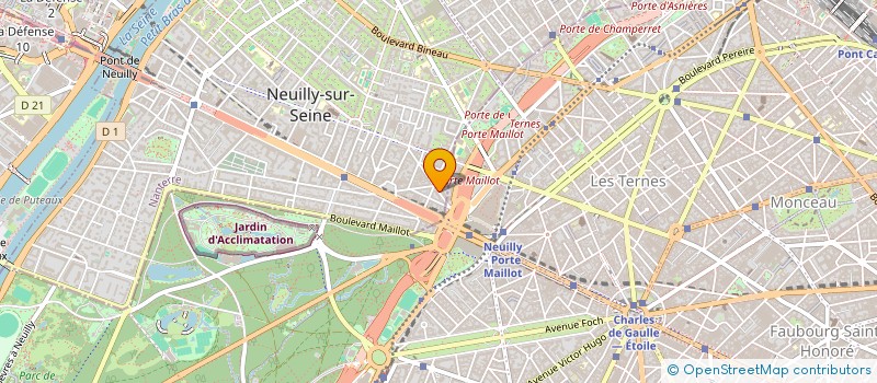 localisation de l'entreprise SYND COPR DU 16 RUE DE CHARTRES à NEUILLY-SUR-SEINE