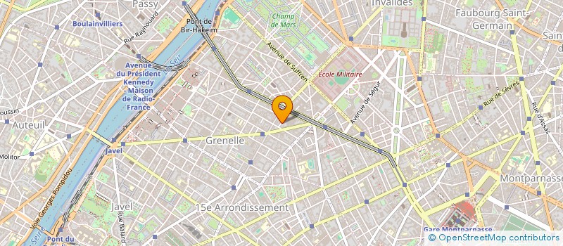 localisation de l'entreprise SYND.COPR. DU 16 RUE DE L AVRE  75015 PA  PARIS