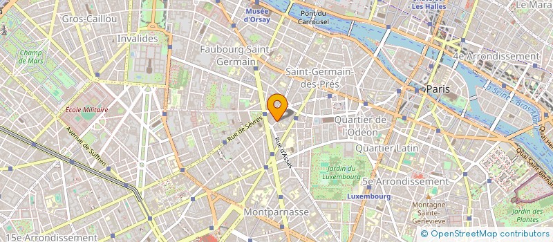 localisation de l'entreprise SYND.COPR. DU 16 RUE DU CHERCHE MIDI 750  PARIS