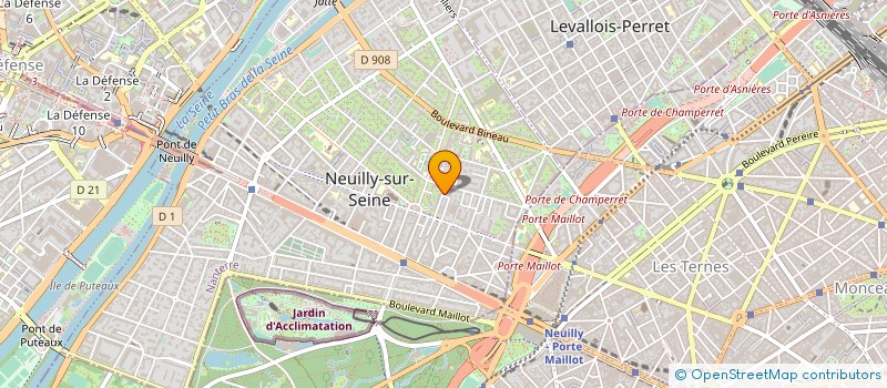 localisation de l'entreprise SYND.COPR. DU 16 RUE DU GENERAL CORDONNI à NEUILLY-SUR-SEINE