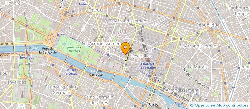 localisation de l'entreprise SYND.COPR. DU 16 RUE JEAN JACQUES ROUSSE à PARIS
