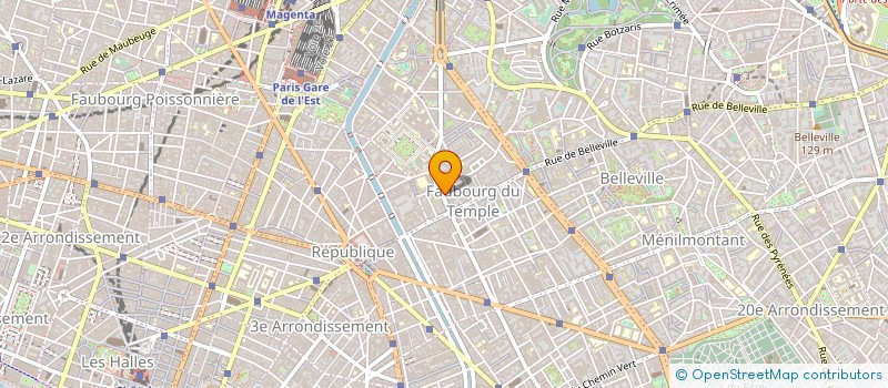 localisation de l'entreprise SYND COPR DU 162 AVE PARMENTIER 75010 PA  PARIS