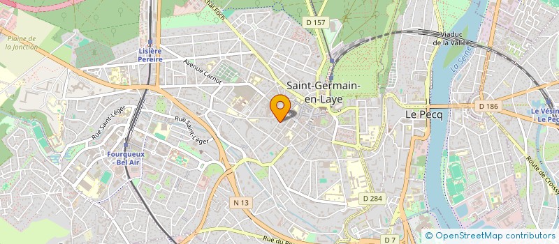 localisation de l'entreprise SYND COPR DU 17 R WAUTHIER  SAINT-GERMAIN-EN-LAYE