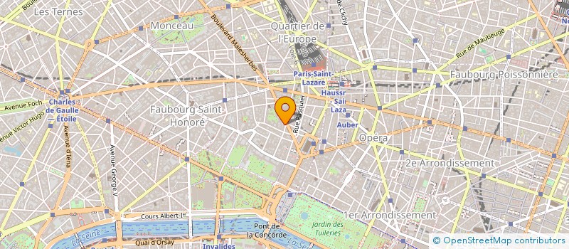 localisation de l'entreprise SYND.COPR. DU 17 RUE D'ANJOU    75008 PA  PARIS