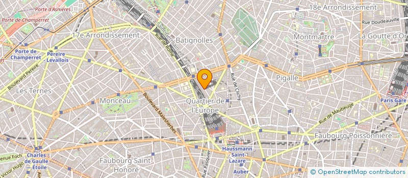 localisation de l'entreprise SYND COPR DU 17 RUE DE BERNE 75008 PARIS  PARIS