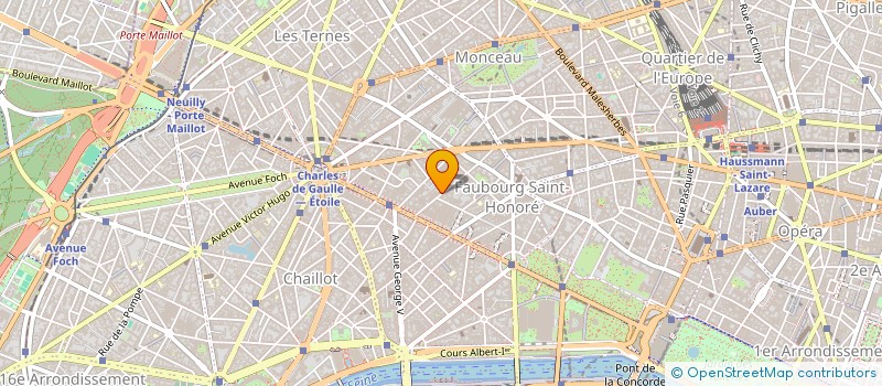localisation de l'entreprise SYND.COPR. DU 17 RUE DE BERRI   75008 PA  PARIS