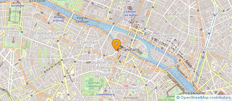 localisation de l'entreprise SYND COPR DU 17 RUE DE L ODEON  75006 PA  PARIS