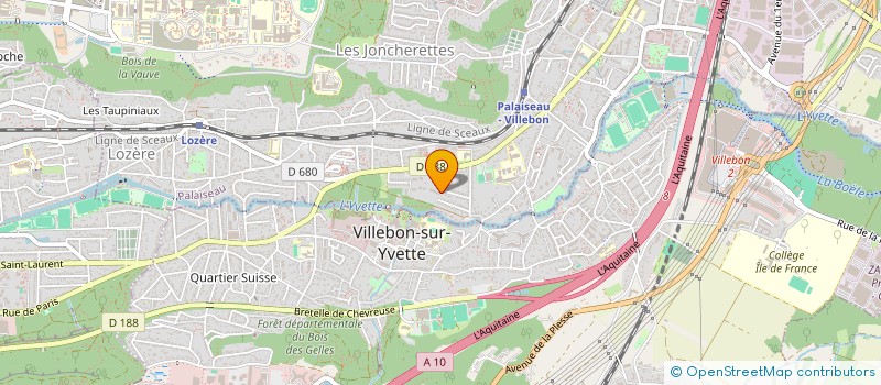 localisation de l'entreprise SYND.COPR. DU 17 RUE DU TRESOR 91 PALAI à PALAISEAU