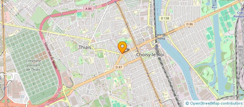 localisation de l'entreprise SYND.COPR. DU 18 AV GAMBETTA 94 CHOISY L à CHOISY-LE-ROI