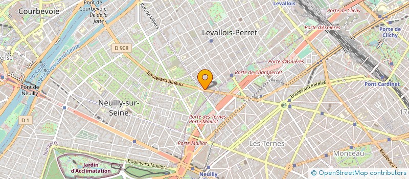 localisation de l'entreprise SYND COPR DU 18 BD BINEAU 92 LEVALLOIS P à LEVALLOIS-PERRET
