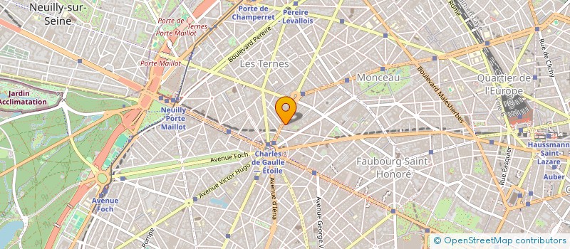 localisation de l'entreprise SYND.COPR. DU 18 BD PEREIRE     75017 PA  PARIS