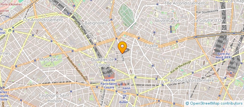 localisation de l'entreprise SYND.COPR. DU 18 RUE CHANZY 75011 PARIS  PARIS