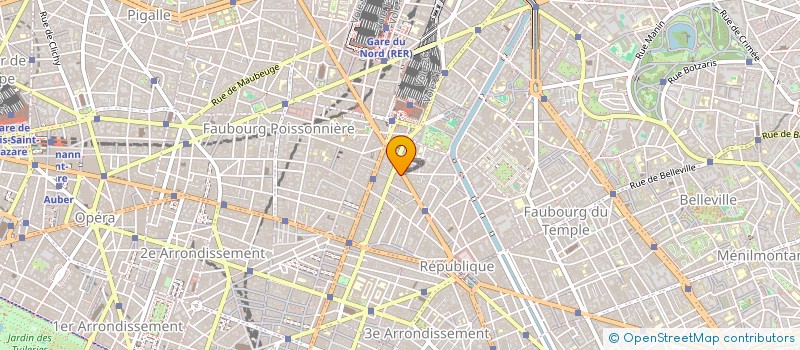 localisation de l'entreprise SYND.COPR. DU 18 RUE DU CHEVALIER DE LA  PARIS