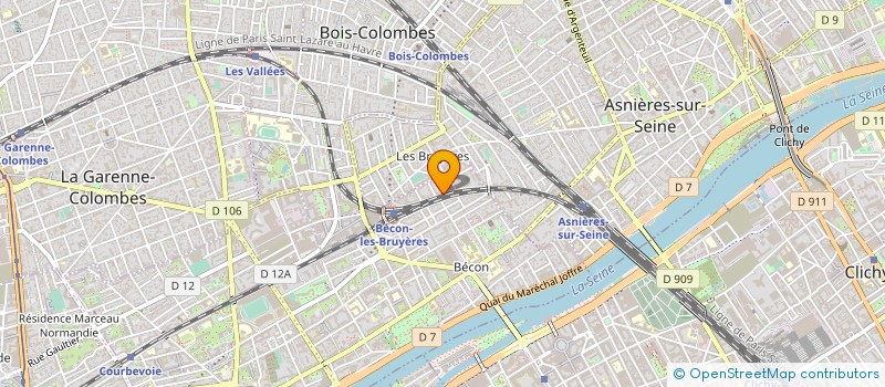 localisation de l'entreprise SYND.COPR. DU 18 RUE MADIRAA 92 COURBEVO à COURBEVOIE