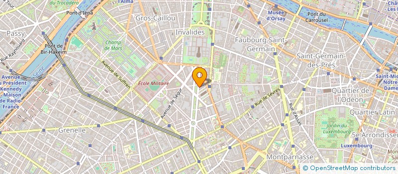 localisation de l'entreprise SYND.COPR. DU 19 AV DE BRETEUIL 75007 PA  PARIS