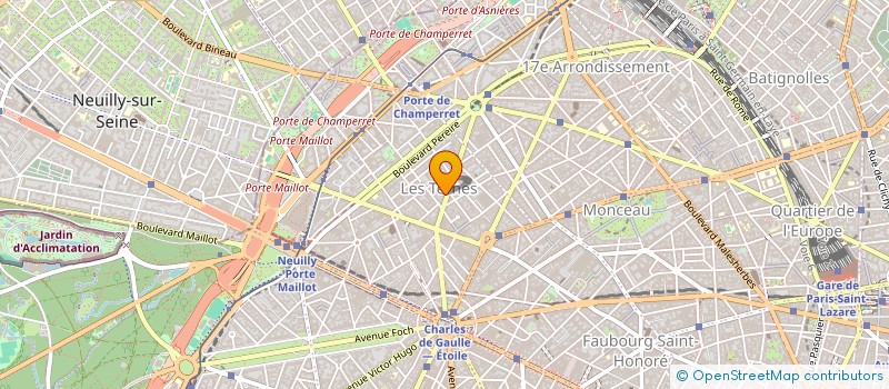 localisation de l'entreprise SYND.COPR. DU 19 AV NIEL 75017 PARIS REP  PARIS