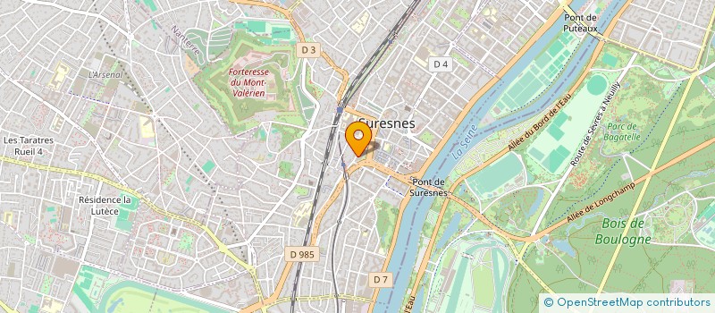 localisation de l'entreprise SYND.COPR. DU 19 BD HENRI SELLIER à SURESNES
