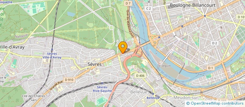 localisation de l'entreprise SYND COPR DU 19 GRANDE RUE 92 SEVRES à SEVRES