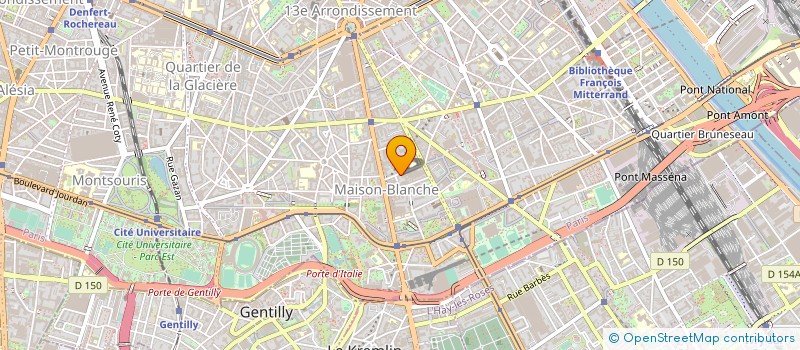 localisation de l'entreprise SYND COPR DU 19 RUE DE LA       VISTULE  PARIS