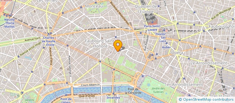 localisation de l'entreprise SYND COPR DU 19 RUE DU CIRQUE   75008 PA  PARIS