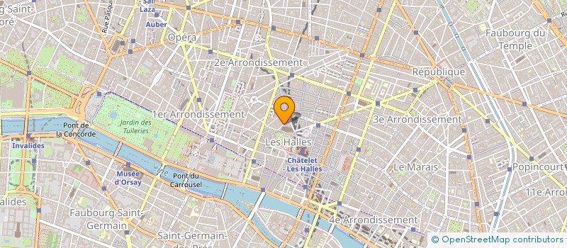 localisation de l'entreprise SYND.COPR. DU 19 RUE DU JOUR    75001 PA  PARIS