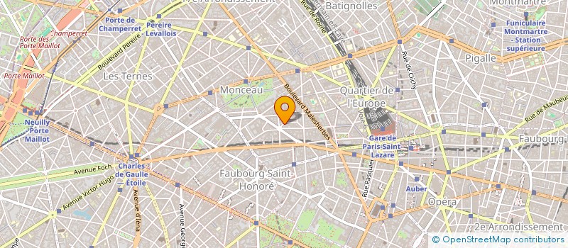 localisation de l'entreprise SYND.COPR. DU 19 RUE TREILHARD  75008 PA  PARIS