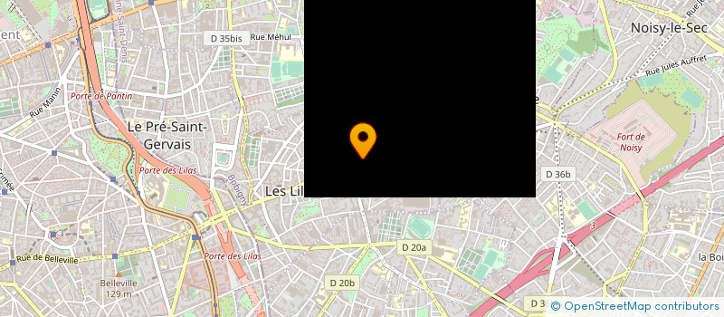 localisation de l'entreprise SYND COPR DU 194 RUE DE PARIS à LES LILAS